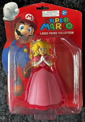 Super Mario Large Figure Collection Princess Peach Sealed