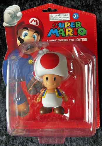 Super Mario Large Figure Collection Toad Sealed