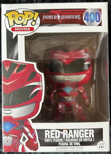 Funko Pop Power Rangers Red Ranger # 400 Boxed