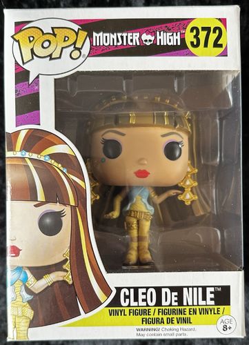Funko Pop Monster High Cleo De Nile # 372 Boxed