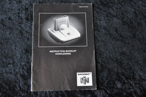 Transfer Pak Nintendo 64 N64 Manual NUS-A-PC-NHAU