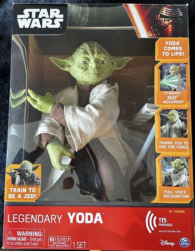 Star Wars Legendary Yoda Figure Train to be a Jedi Interactive
