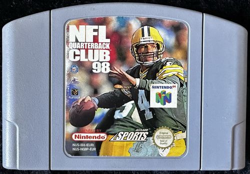 NFL Quarterback Club 98 PAL Nintendo 64 N64