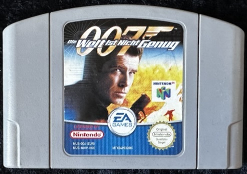 James Bond 007 Die Welt ist nicht Genug PAL Nintendo 64 N64
