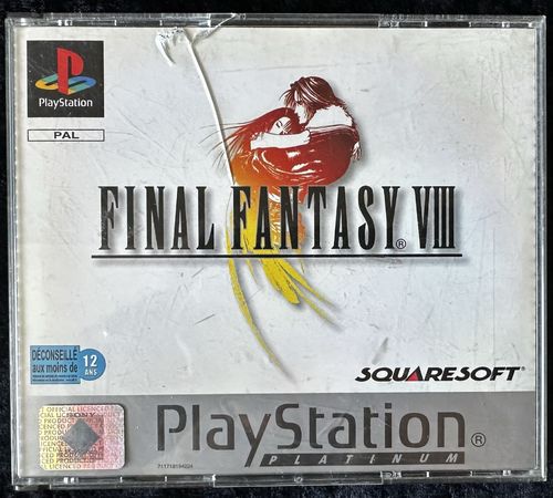 Final Fantasy VIII Playstation 1 PS1 Platinum