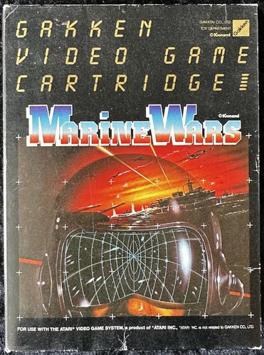 Gakken Video Game Cartridge Marine Wars Atari 2600