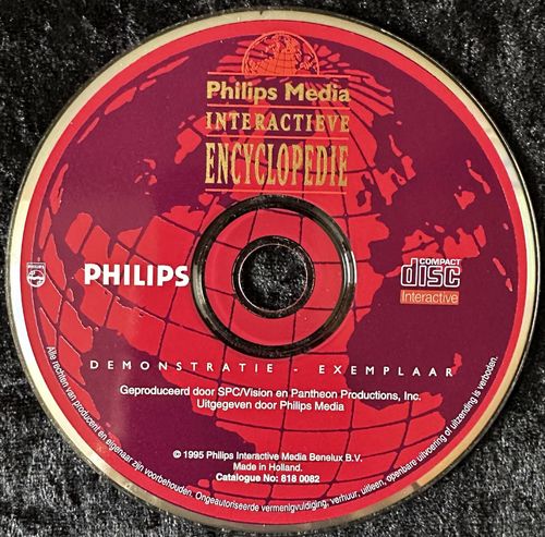 Philips Media Interactieve Encyclopedie CDi Demo Disc