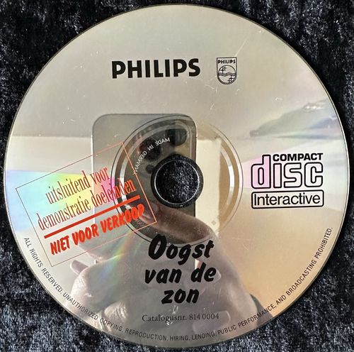 Oogst van de Zon Philips CDi Demo Disc