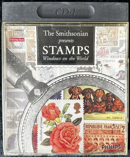 The Smithsonian presents Stamps Windows on the World Philips CDi