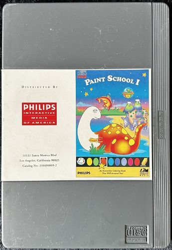 Paint School 1 Philips CDi Boxed