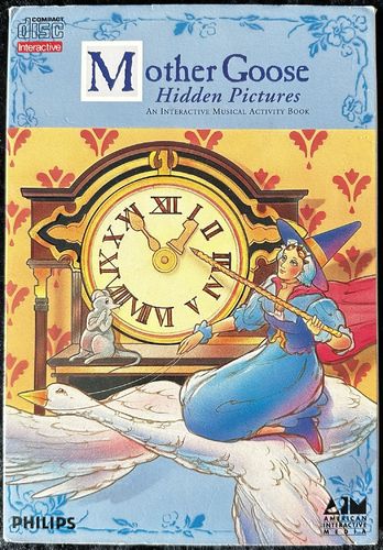 Mother Goose Hidden Pictures Philips CDi Boxed