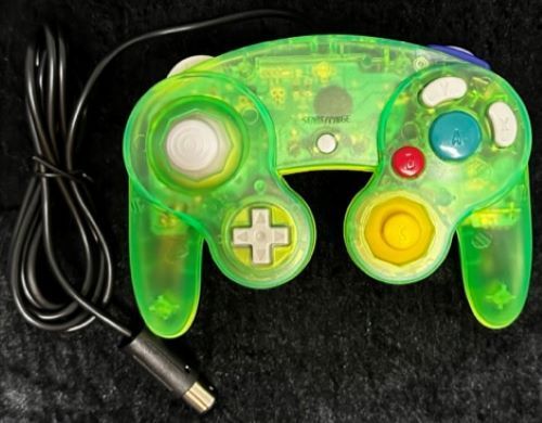 Nintendo GameCube Controller Crystal Groen Transparant NGC Nieuw
