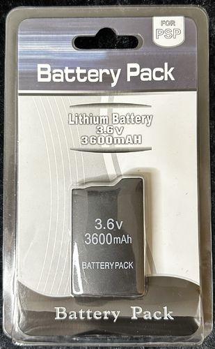 Batterij Accu 3600 Mah voor PSP Nieuw