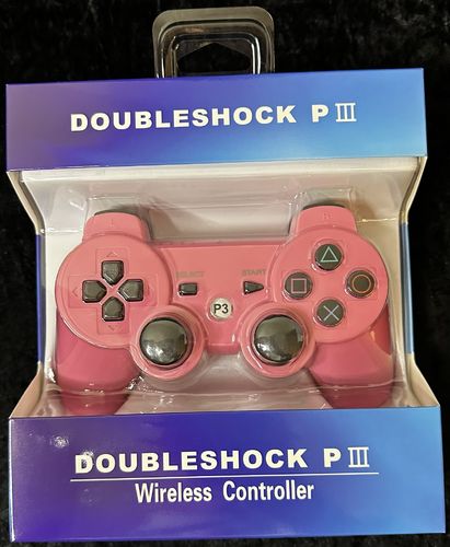 Dual Shock Controller Wireless voor PS3 Playstation3 Roze Nieuw