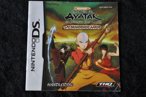 Avatar De Legende Van Aang De Brandende aarde Nintendo DS Manual Only