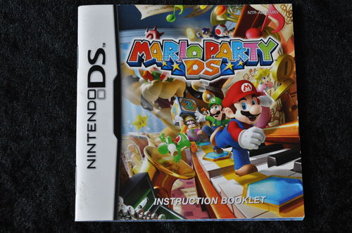 Mario Party DS Nintendo DS Manual Only
