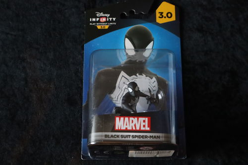 Disney Infinity 3.0 Figure Marvel Black Suit Spider Man New