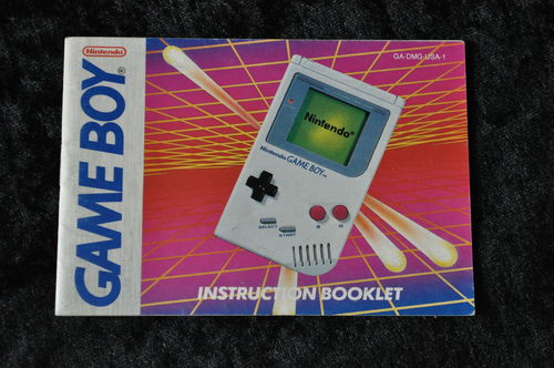 Gameboy Classic Instruction Booklet GA-DMG-USA-1