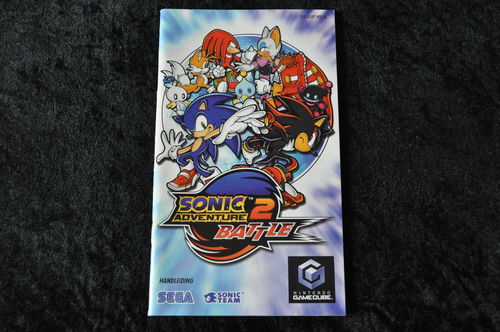 Sonic Adventure 2 Battle Nintendo GameCube Manual