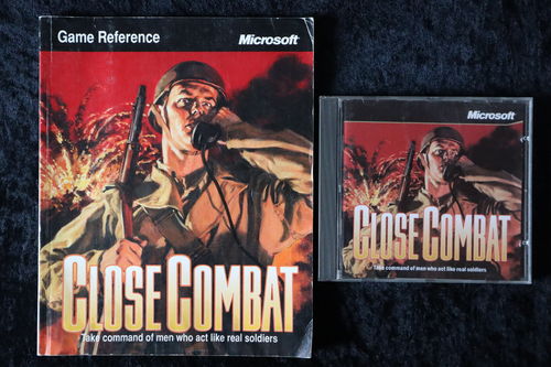 Microsoft Close Combat PC Game+Manual