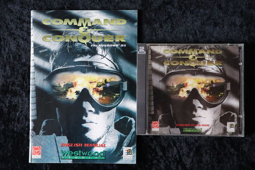Command & Conquer For Windows 95 PC Game+Manual