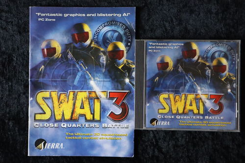 SWAT 3 Close Quarters Battle PC Game+Manual