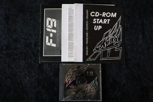 F-19 Stealth Fighter PC Game+Manual
